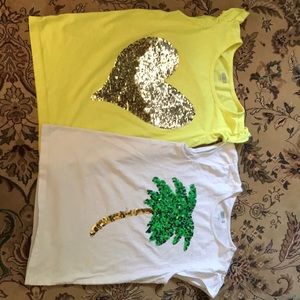 Girls tees size 10/12 from crazy 8